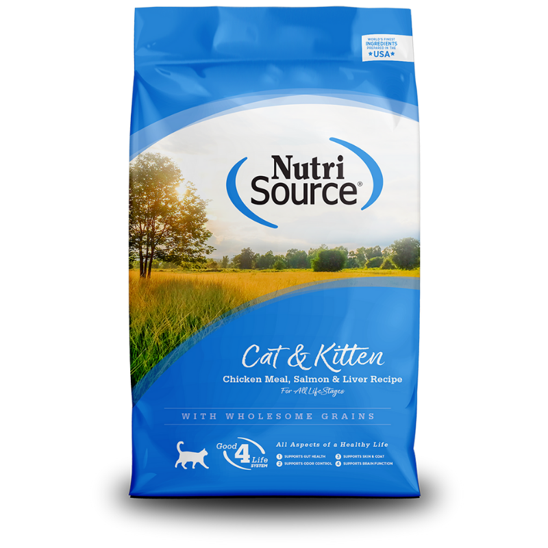 NutriSource Cat and Kitten Pollo-Salm-Hig